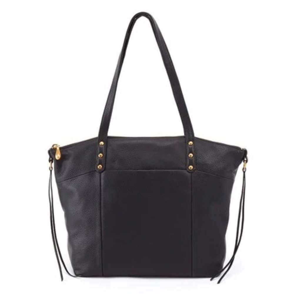 ✨NWT✨ HOBO Dustin Leather Tote Bag in Black